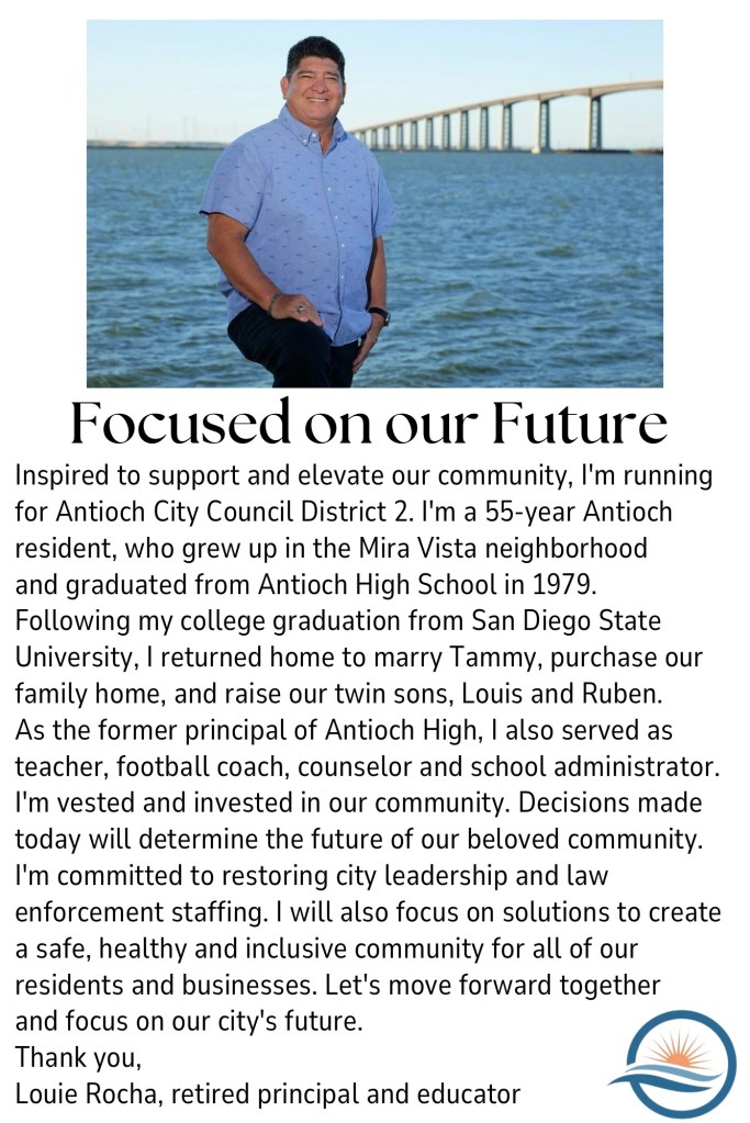 Louie Rocha Antioch City Council